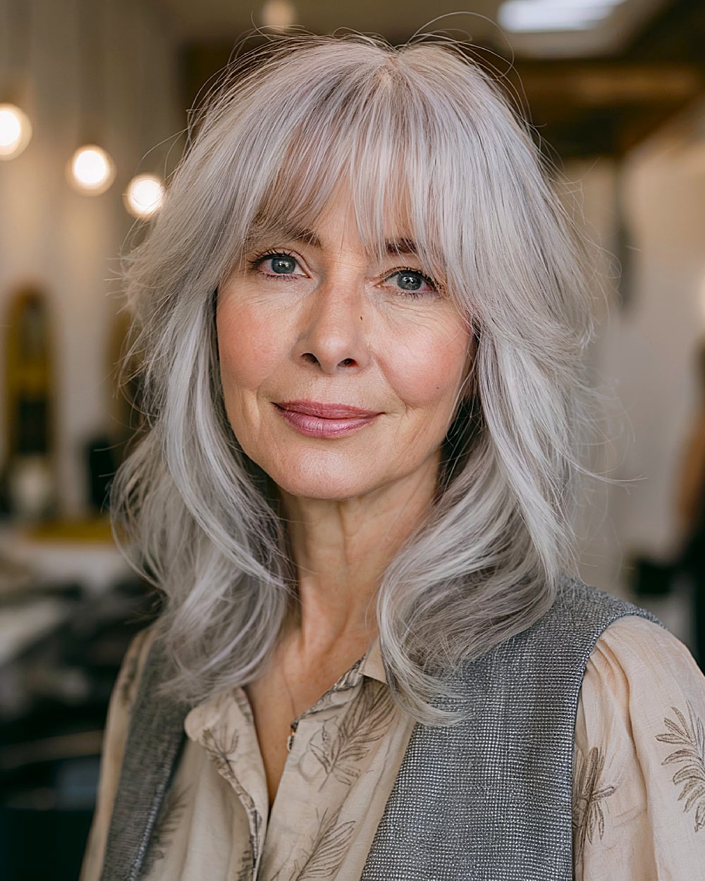 Best Layered Haircuts for Fine Hair Over 60: Volume & Style