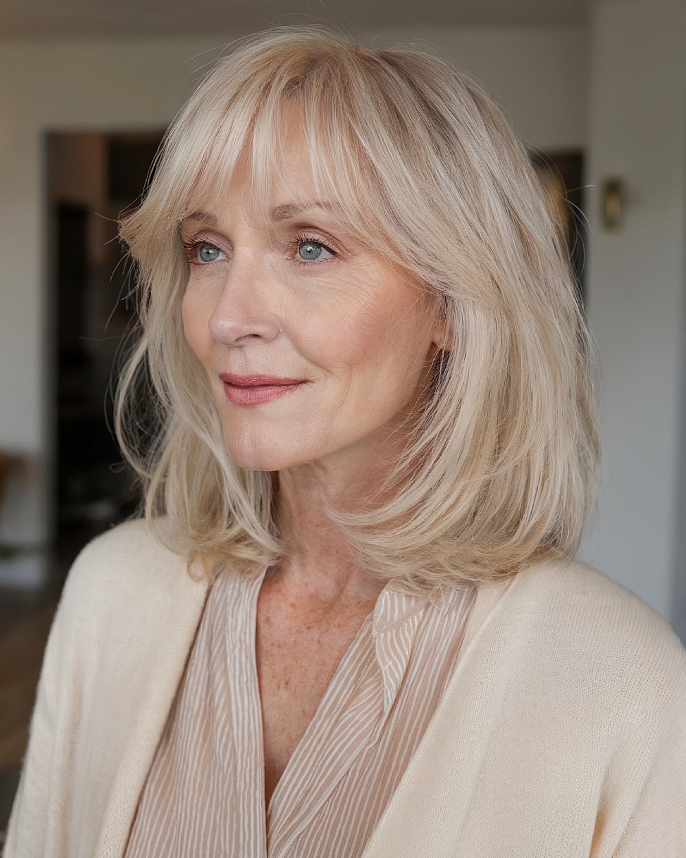 Best Layered Haircuts for Fine Hair Over 60: Volume & Style