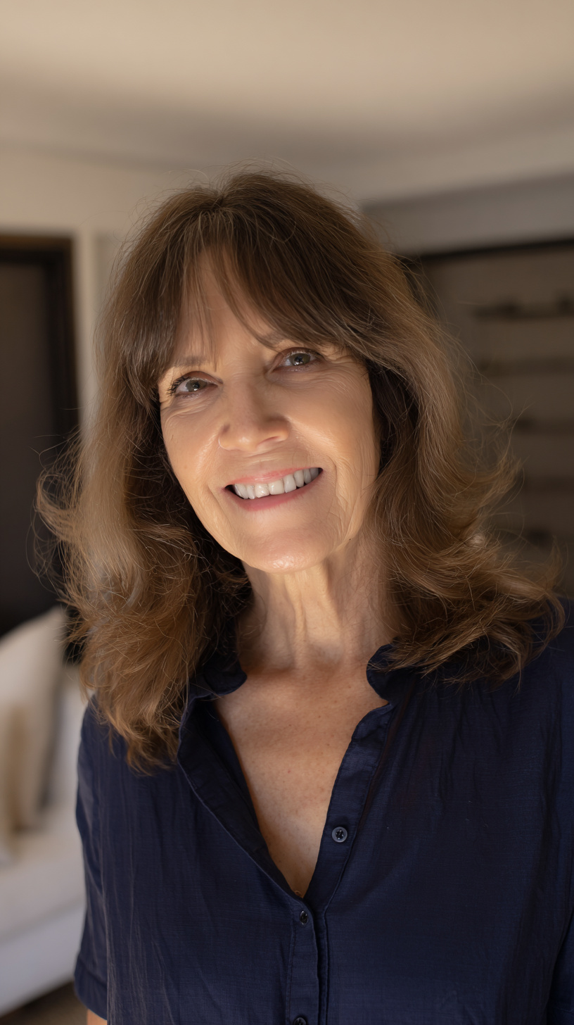 Best Curtain Bangs for Medium Hair Over 60: Soft & Stylish Looks