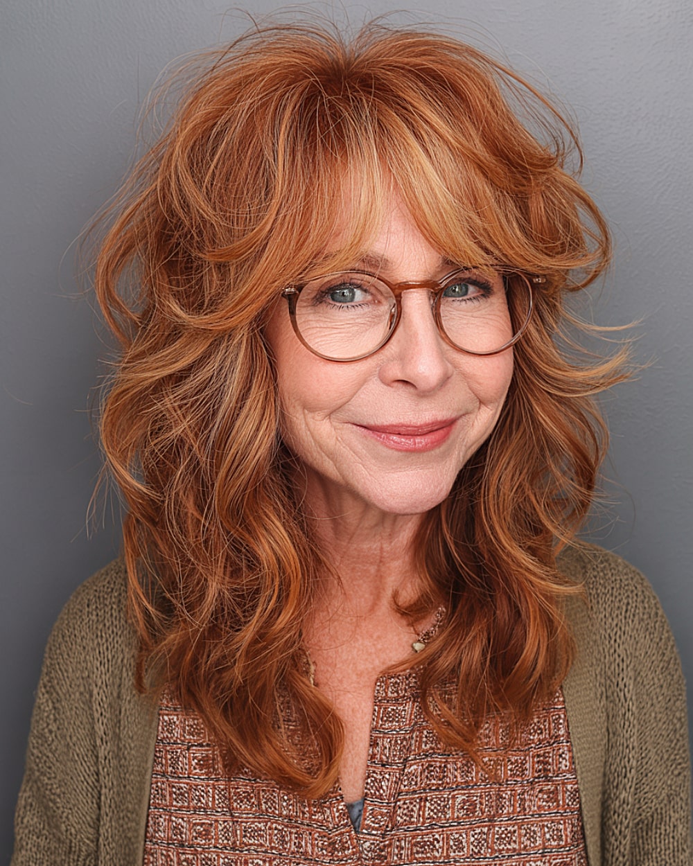 Best Curtain Bangs for Medium Hair Over 60: Soft & Stylish Looks