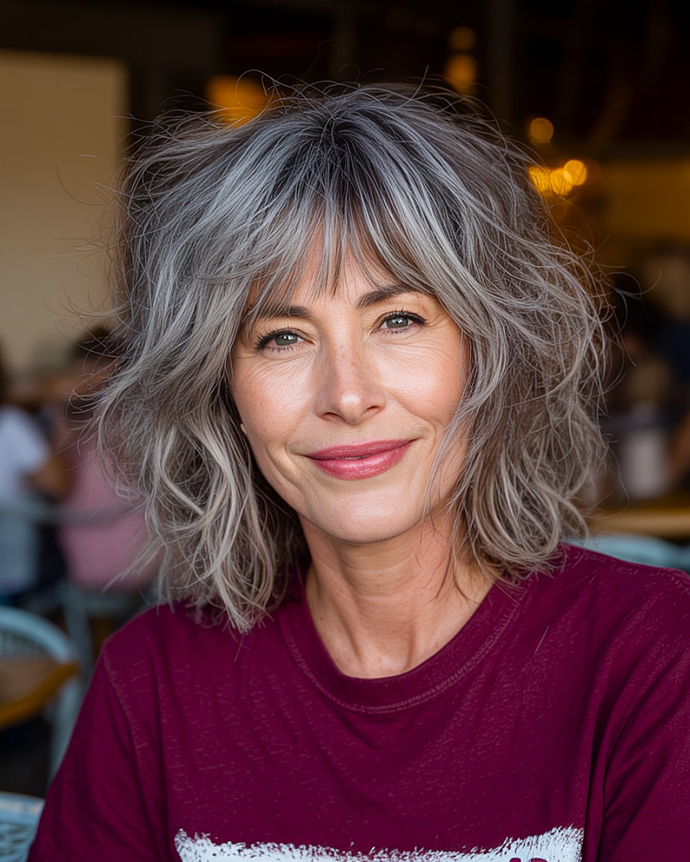 Shoulder Length Haircuts for Grey Hair: 22 Stylish Ideas