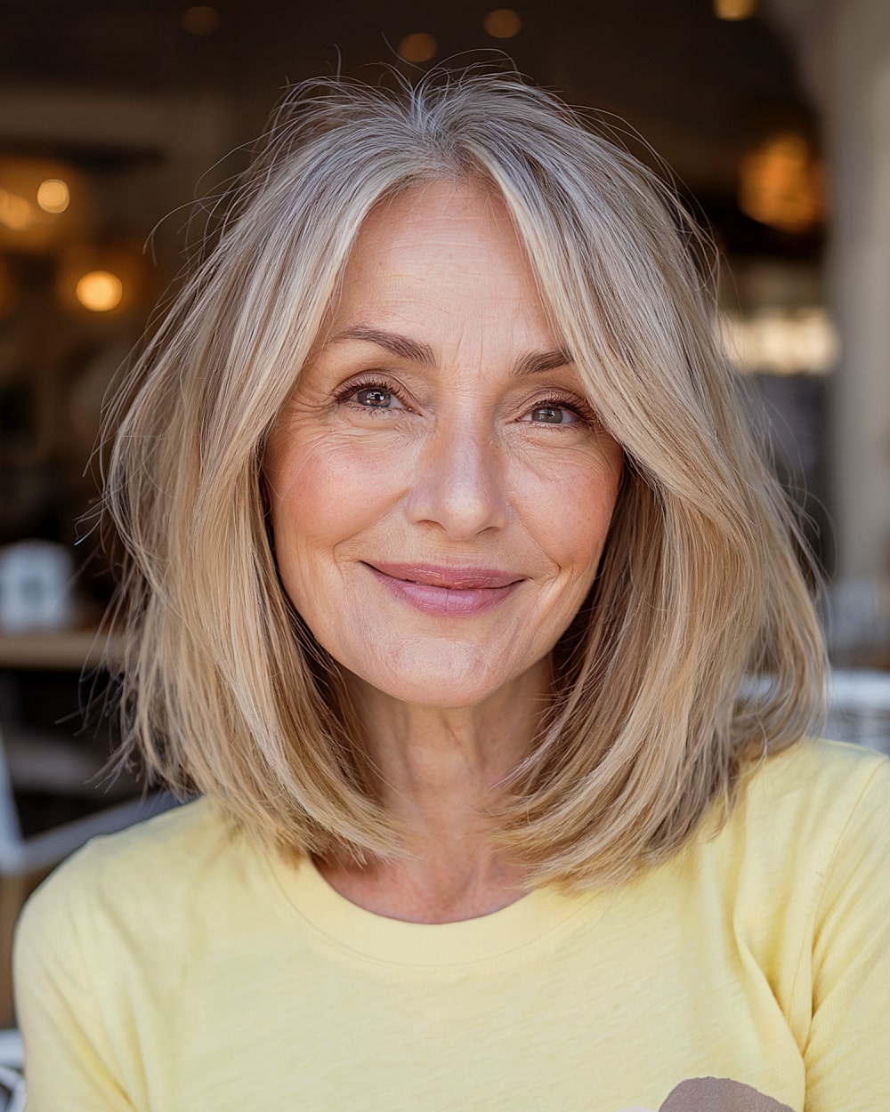 Best Medium-Length Layered Haircuts for Women Over 60