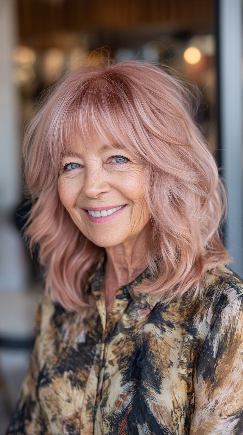 Medium Shag Haircuts for Women 70+: Volume & Style in 2026