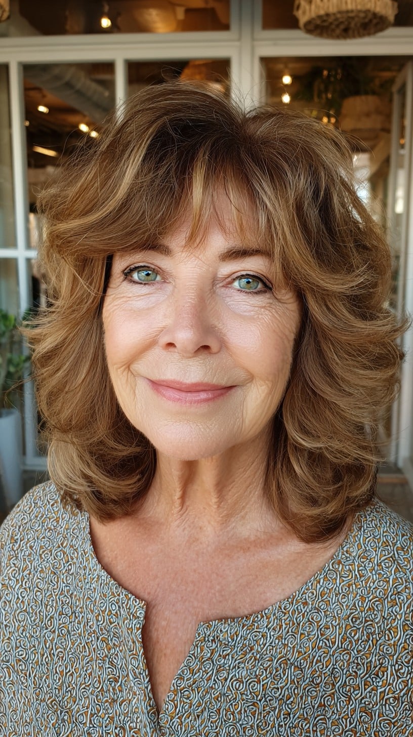 Medium Shag Haircuts for Women 70+: Volume & Style in 2026