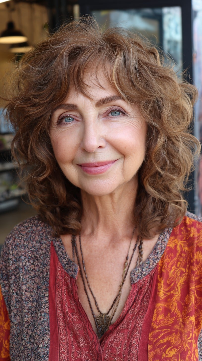 Medium Shag Haircuts for Women 70+: Volume & Style in 2026