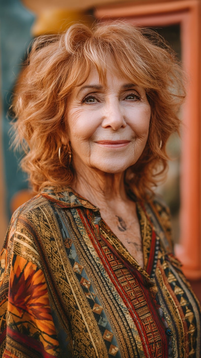 Medium Shag Haircuts for Women 70+: Volume & Style in 2026