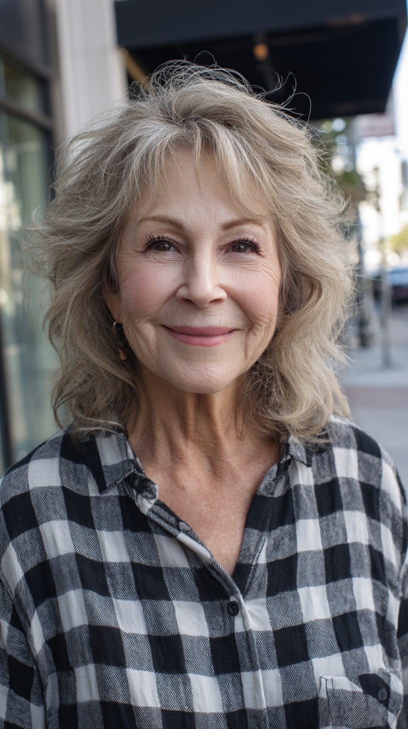 Medium Shag Haircuts for Women 70+: Volume & Style in 2026