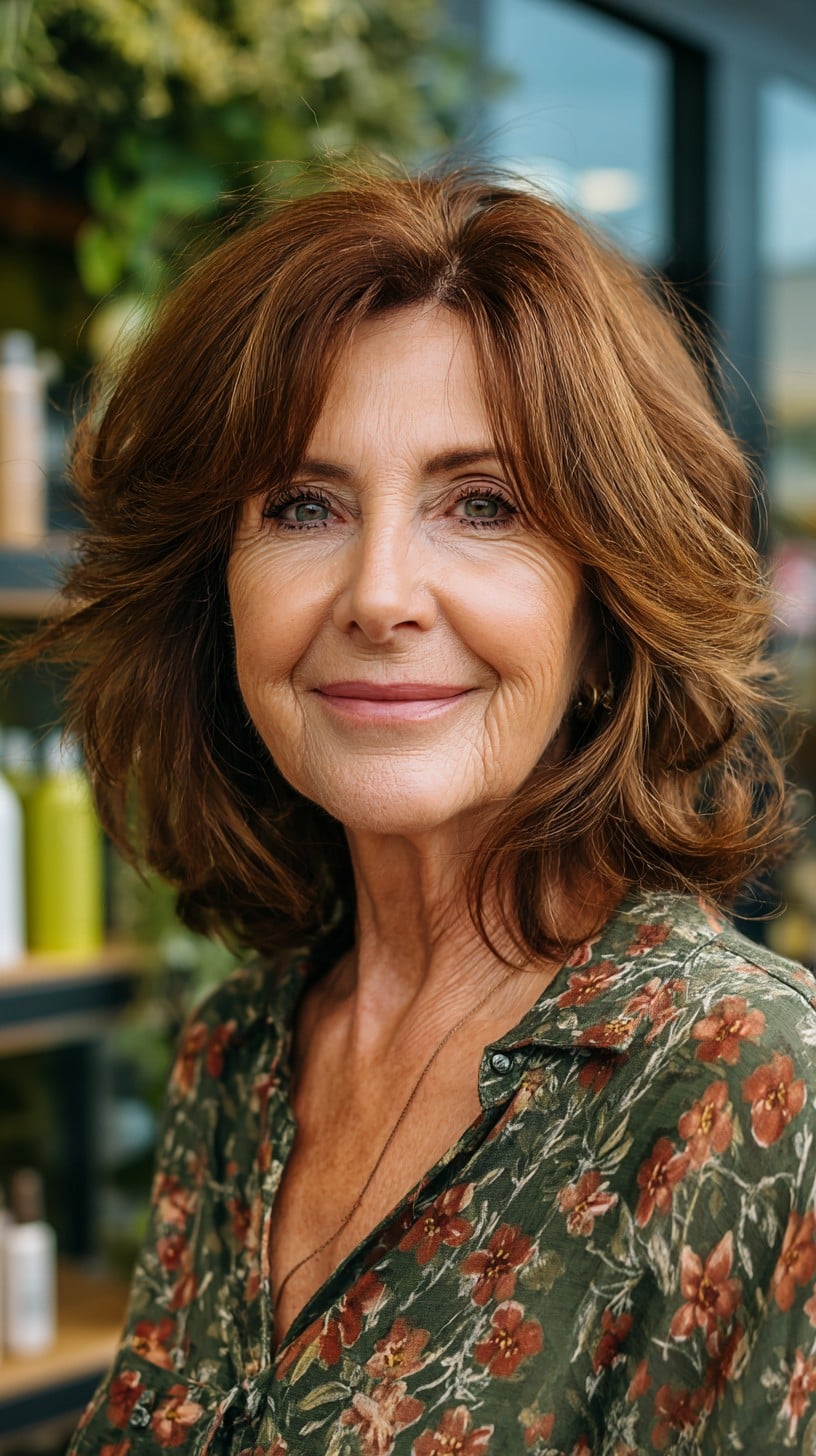 Medium Shag Haircuts for Women 70+: Volume & Style in 2026