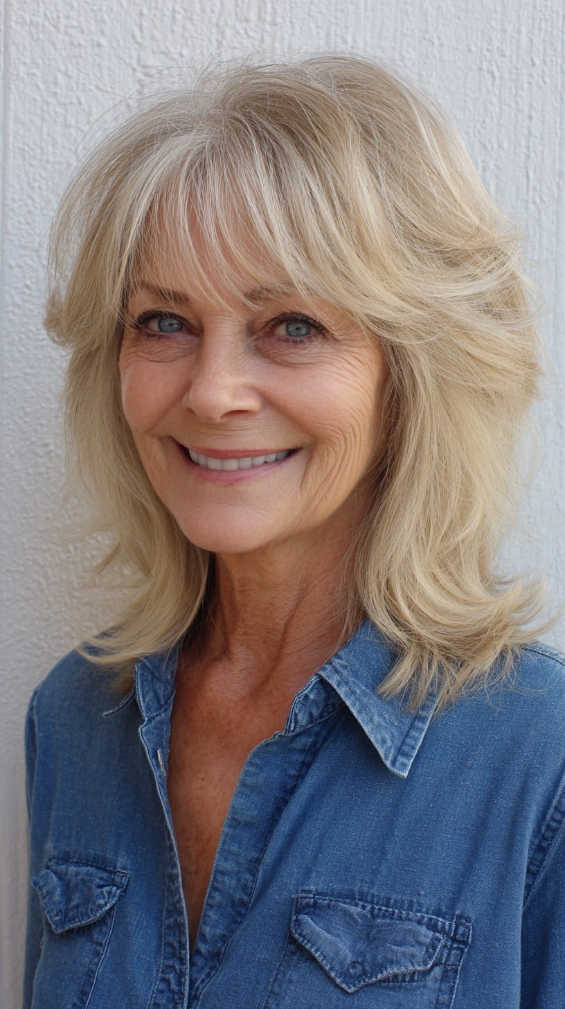 Medium Shag Haircuts for Women 70+: Volume & Style in 2026
