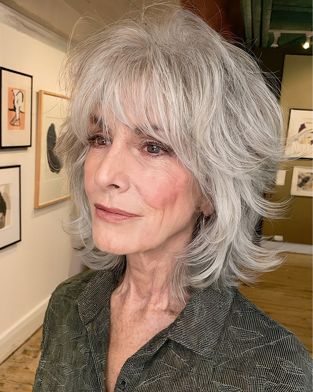Medium Shag Haircuts for Women 70+: Volume & Style in 2026