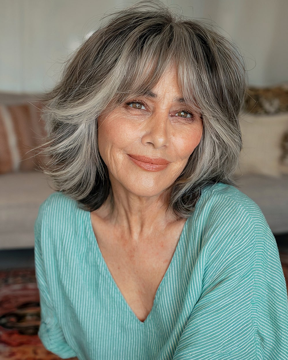 Medium Shag Haircuts for Women 70+: Volume & Style in 2026
