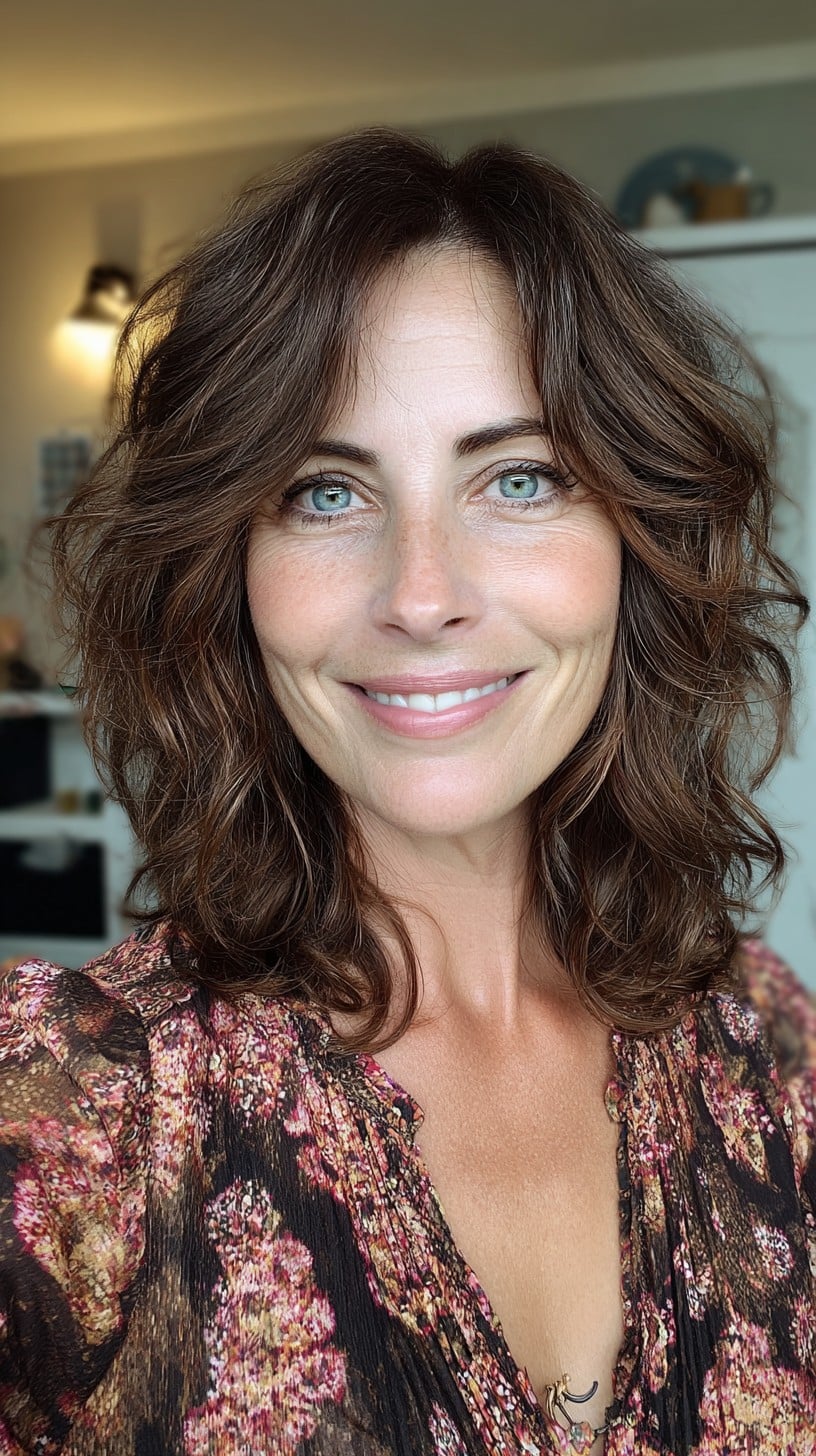 Medium Shaggy Haircuts for Women Over 50: 2026 Style Guide
