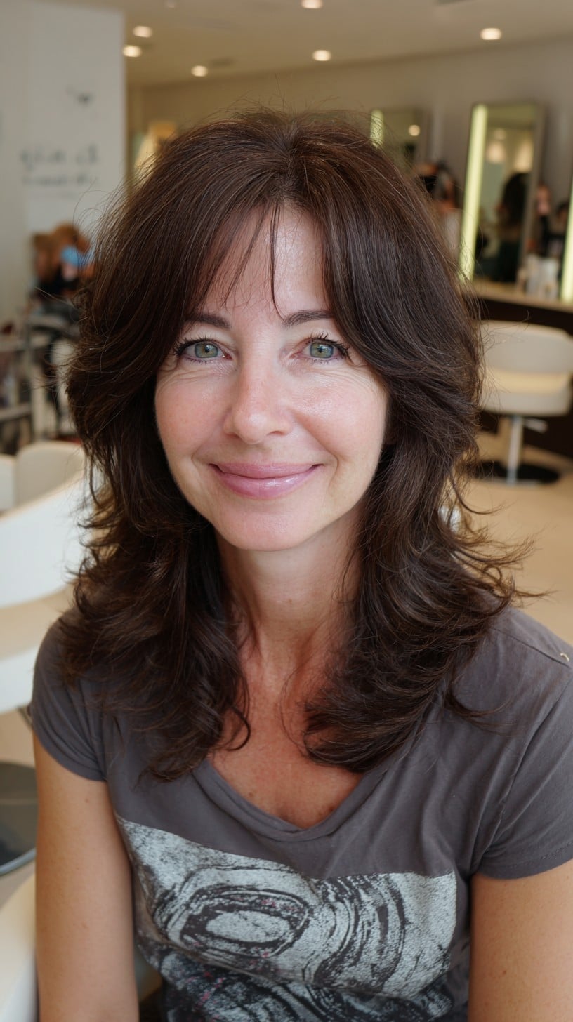 Medium Shaggy Haircuts for Women Over 50: 2026 Style Guide