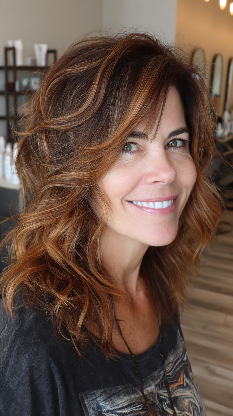Medium Shaggy Haircuts for Women Over 50: 2026 Style Guide