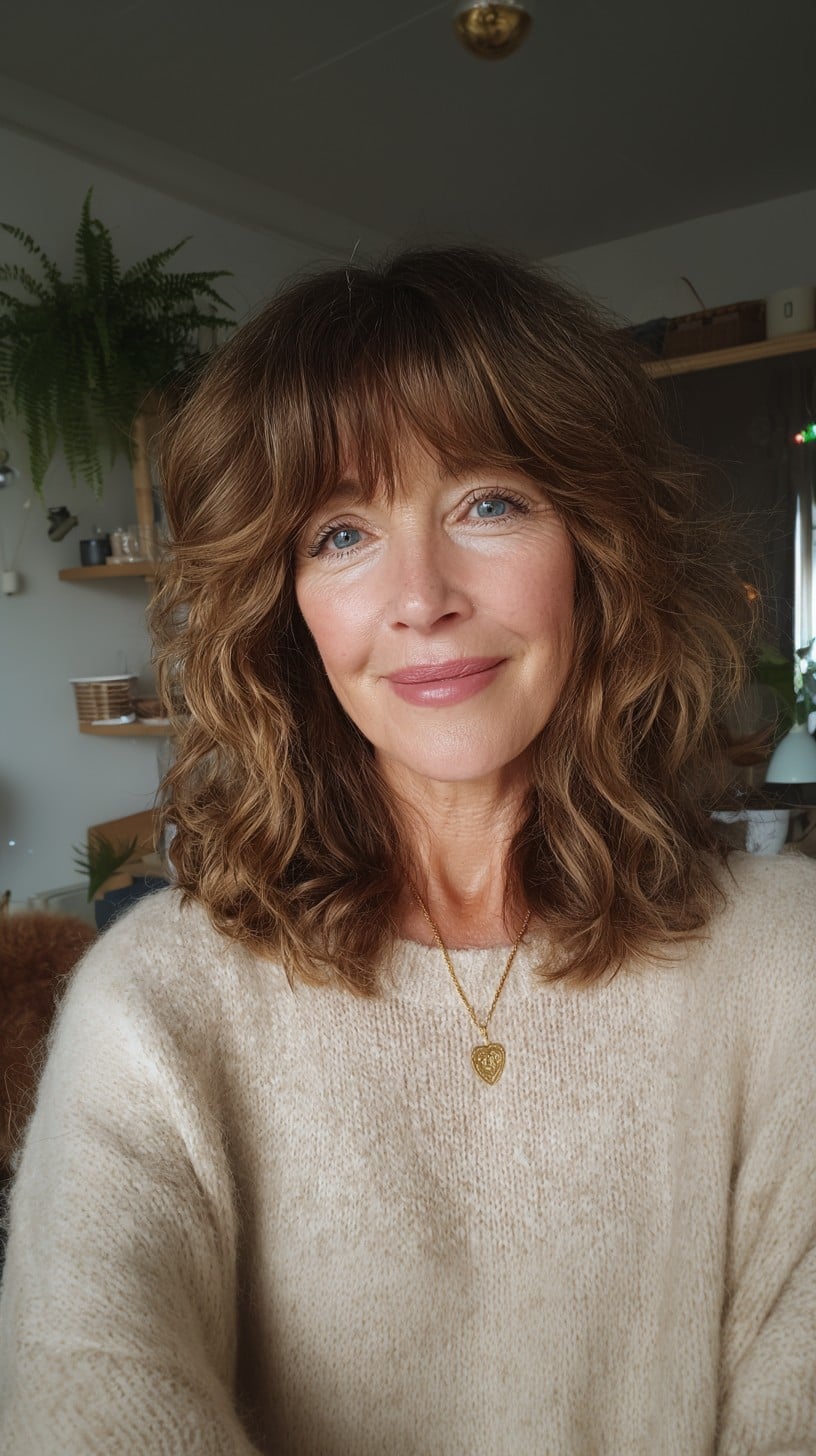 Medium Shaggy Haircuts for Women Over 50: 2026 Style Guide