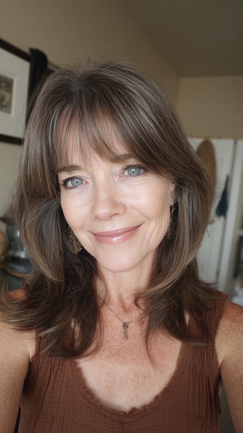 Medium Shaggy Haircuts for Women Over 50: 2026 Style Guide