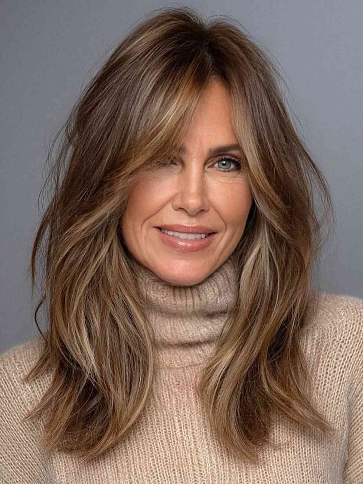 Medium Shaggy Haircuts for Women Over 50: 2026 Style Guide