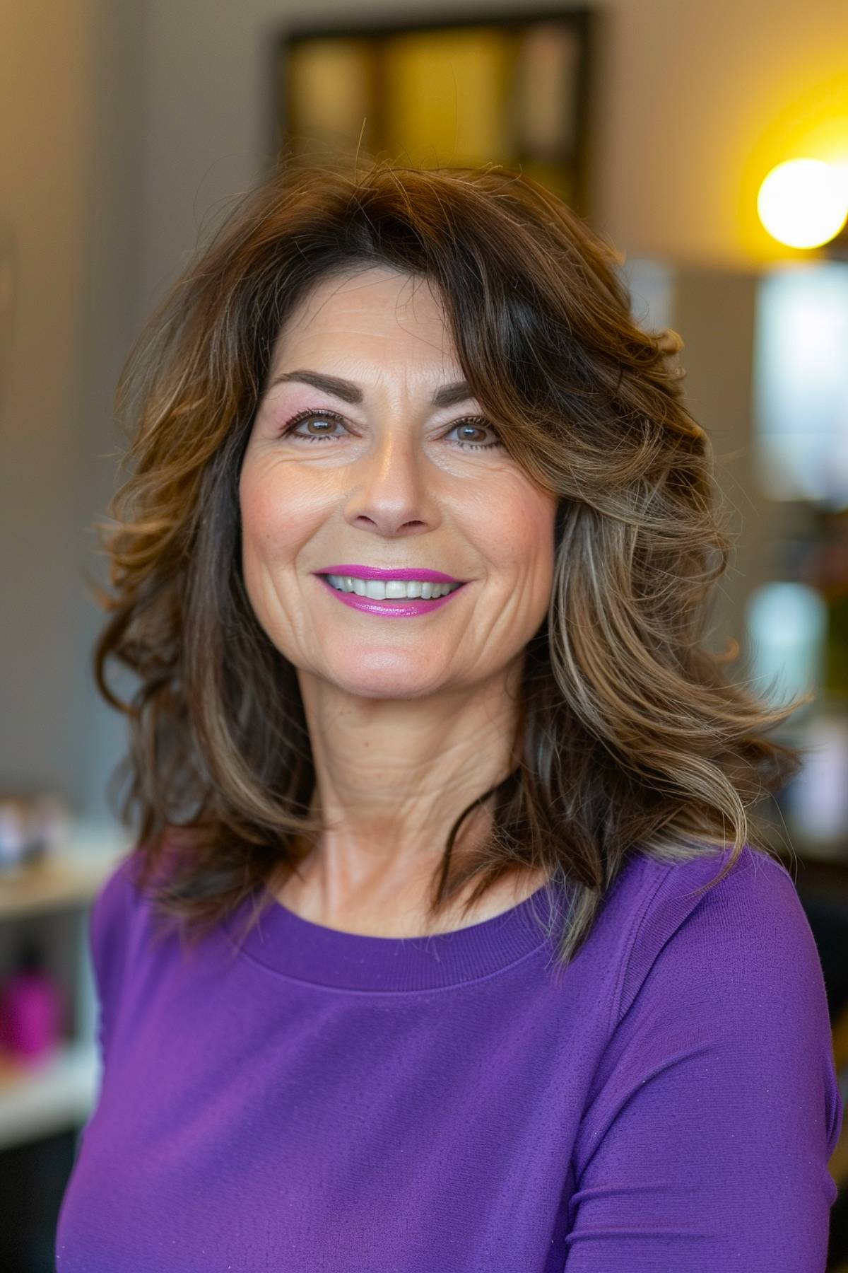 Medium Shaggy Haircuts for Women Over 50: 2026 Style Guide