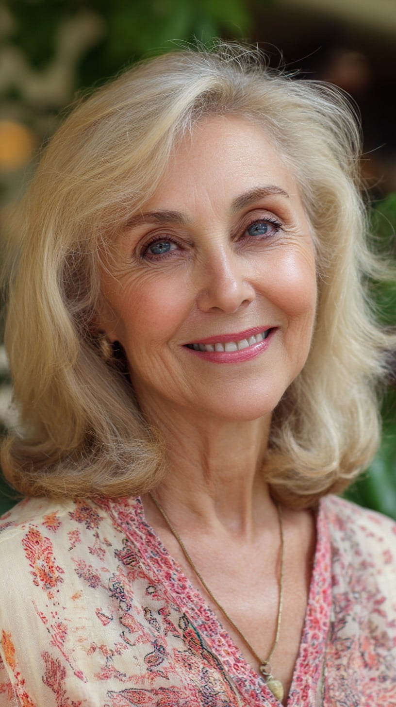 Best Medium-Length Hairstyles for Women Over 70 in 2026