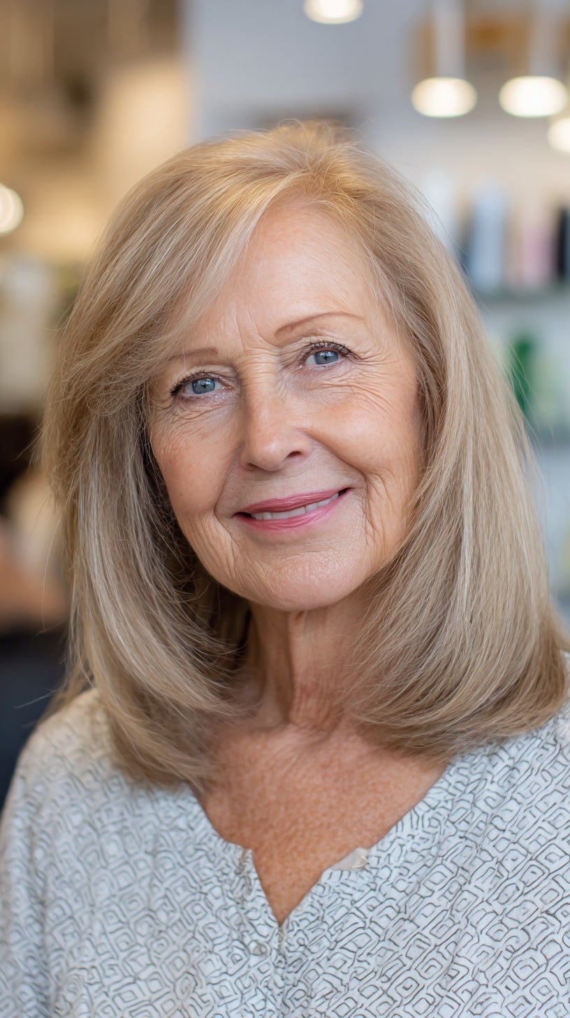 Best Medium-Length Hairstyles for Women Over 70 in 2026