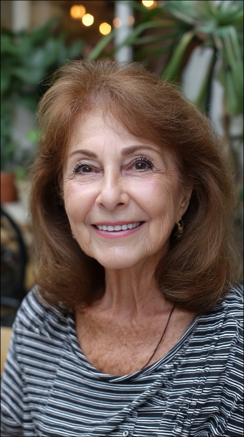 Best Medium-Length Hairstyles for Women Over 70 in 2026