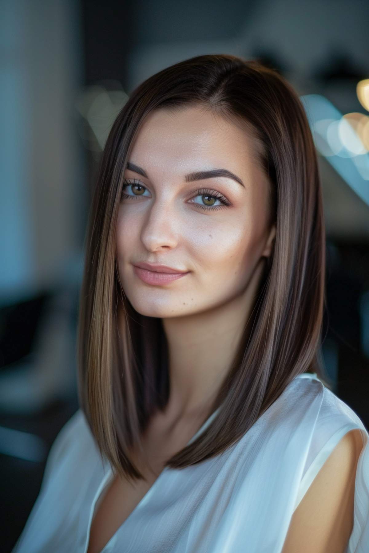 28 Chic Medium Blunt Haircuts to Refresh Your Look in 2026
