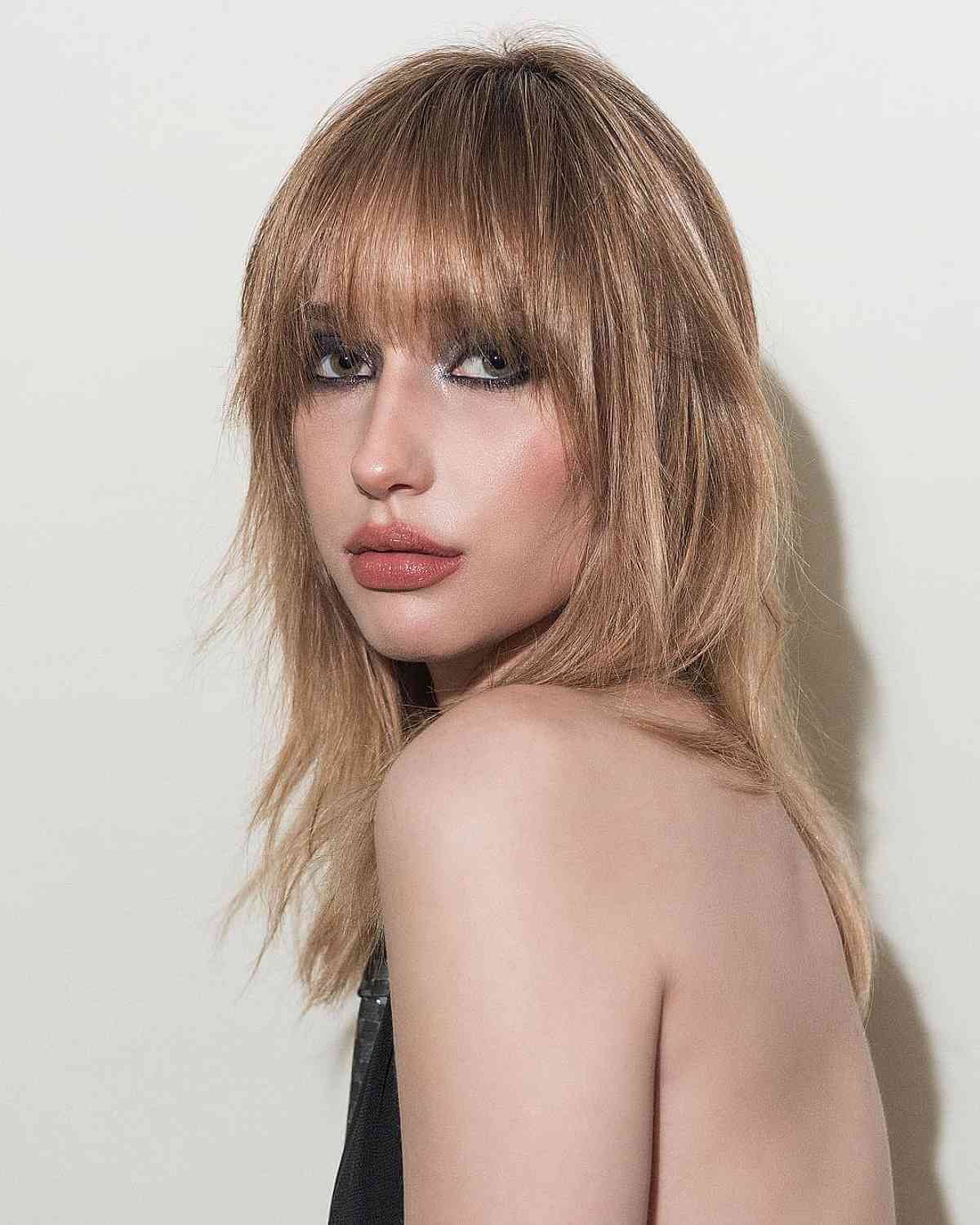Medium Shag with Bangs: 80 Stunning Styles & How to Get Them