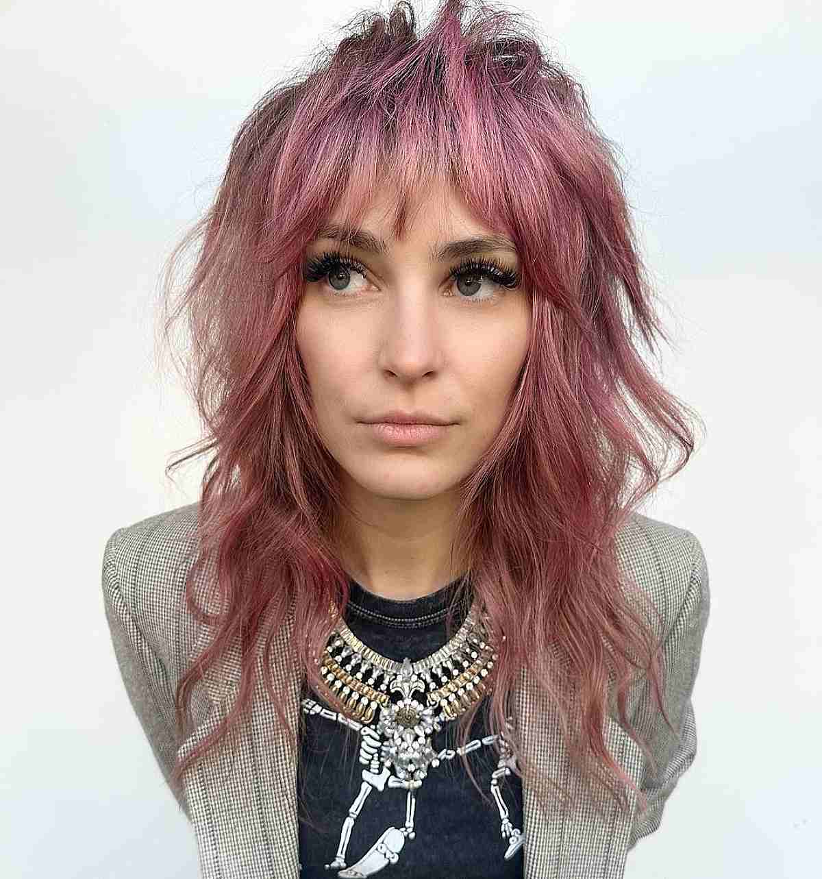 Medium Shag with Bangs: 80 Stunning Styles & How to Get Them