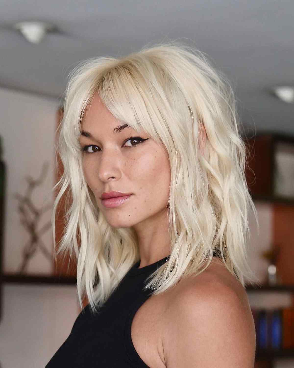 Medium Shag with Bangs: 80 Stunning Styles & How to Get Them