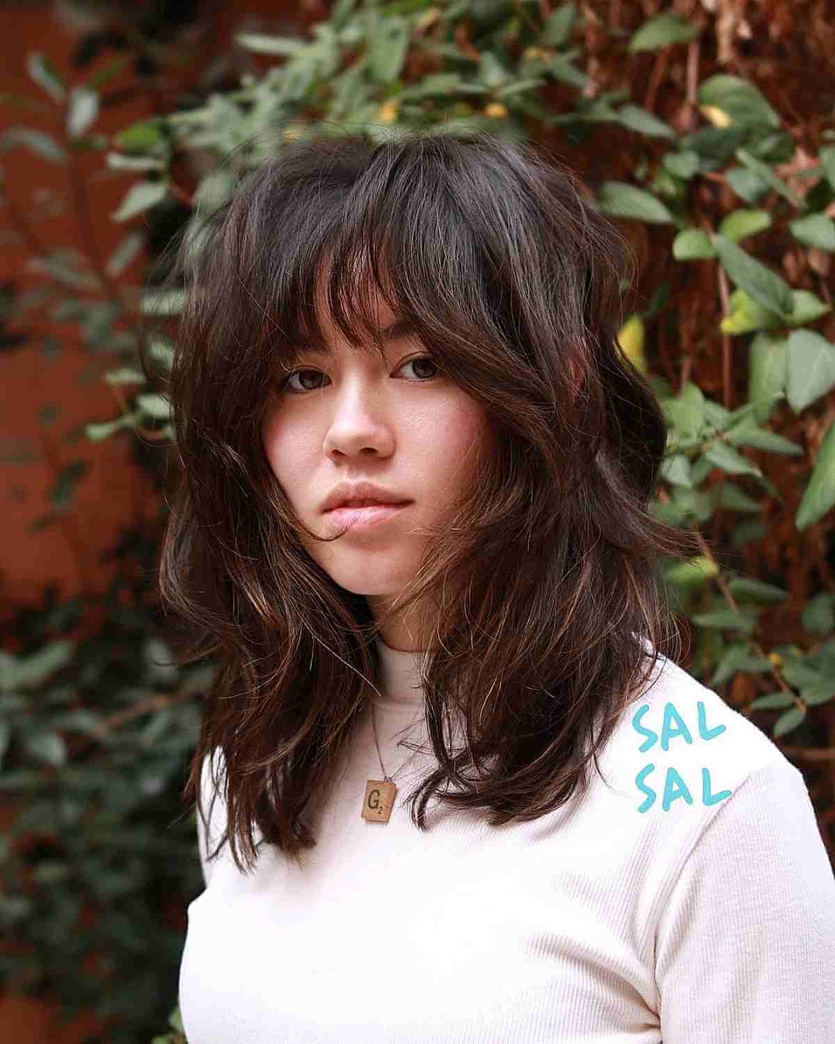 Medium Shag with Bangs: 80 Stunning Styles & How to Get Them