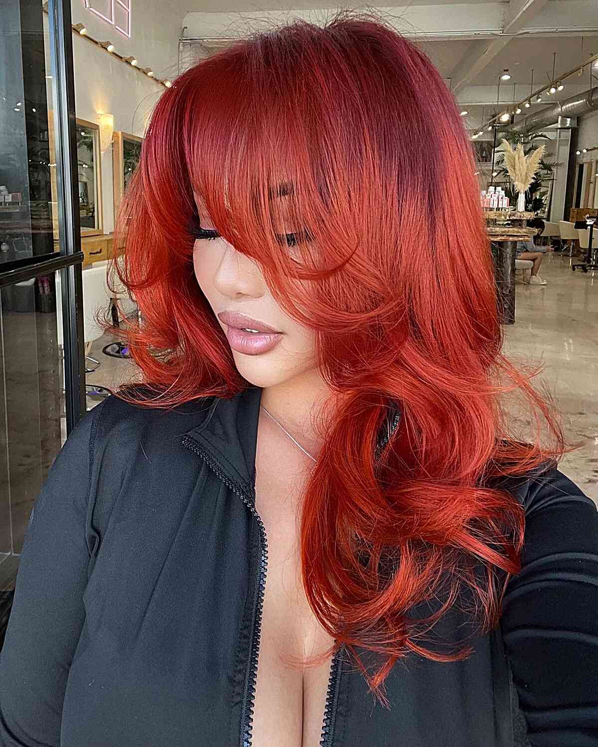 43 Stunning Face-Framing Layers to Enhance Medium Hair