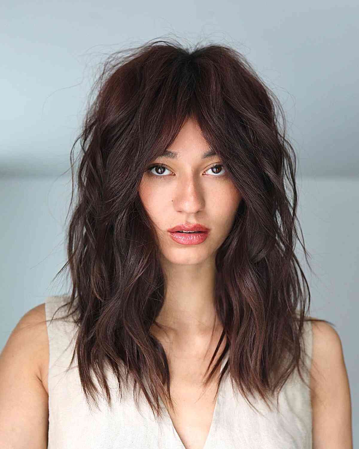 43 Stunning Face-Framing Layers to Enhance Medium Hair