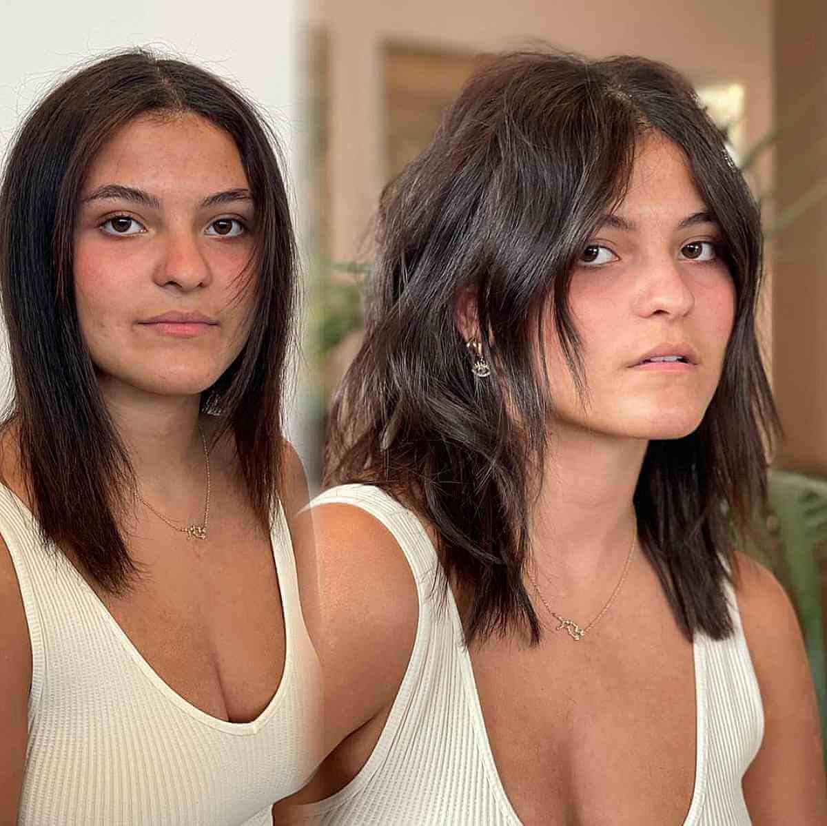 43 Stunning Face-Framing Layers to Enhance Medium Hair