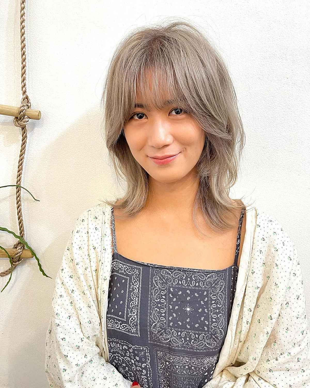 Shoulder-Length Layered Hair with Bangs: 48 Stylish Ideas