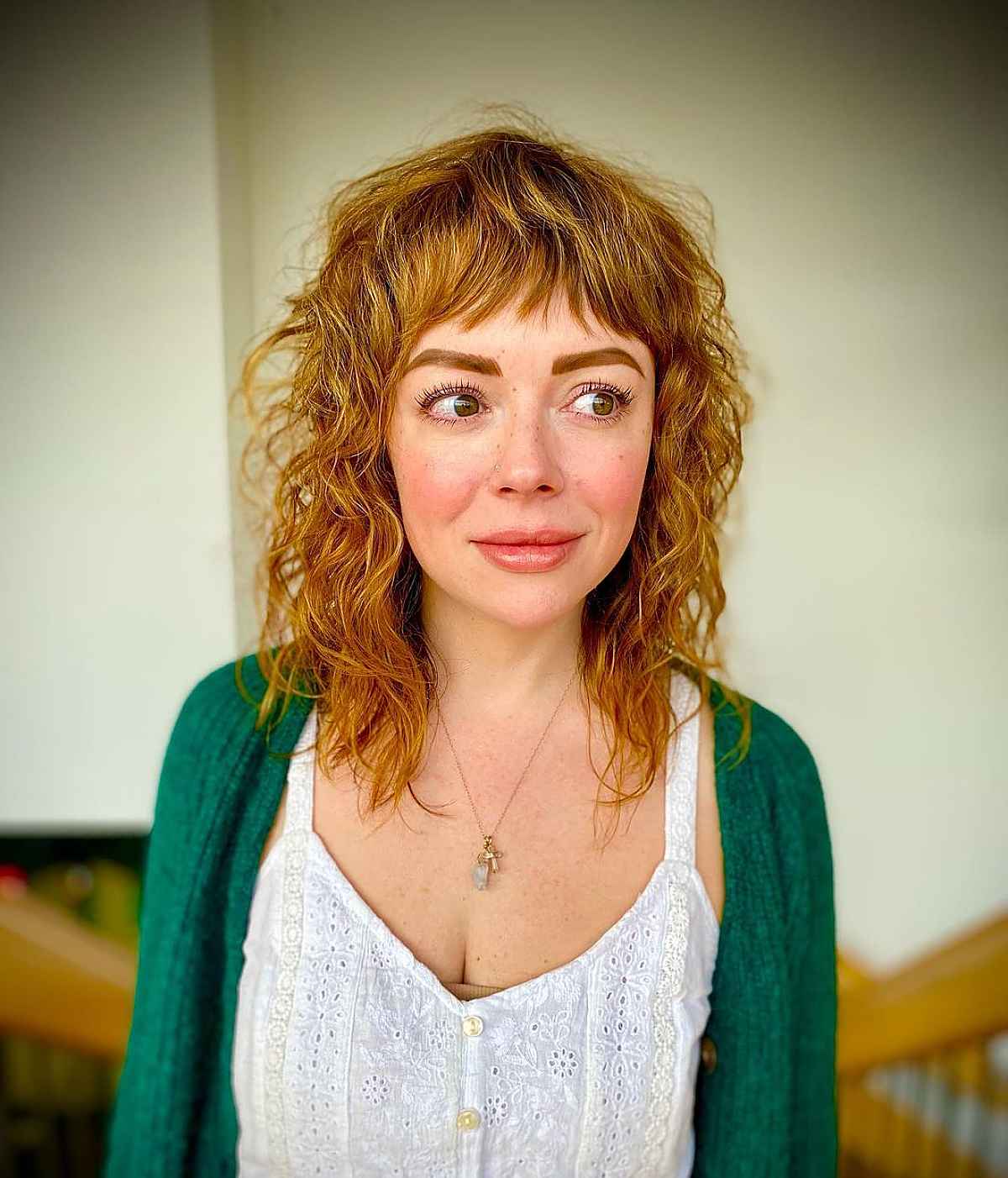 Shoulder-Length Layered Hair with Bangs: 48 Stylish Ideas