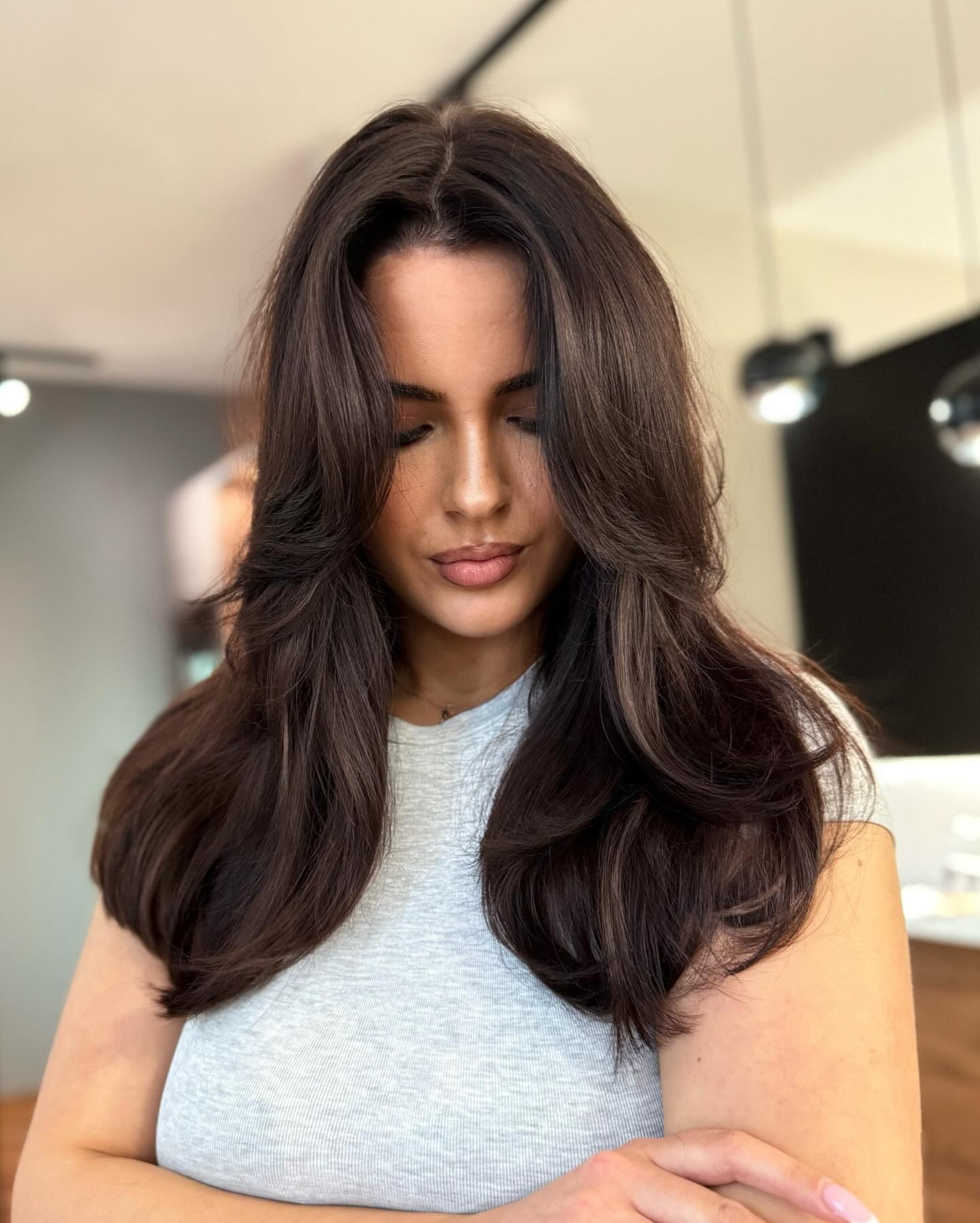 25 Stunning Long Straight Brown Hairstyles for 2026 | Hair Inspiration