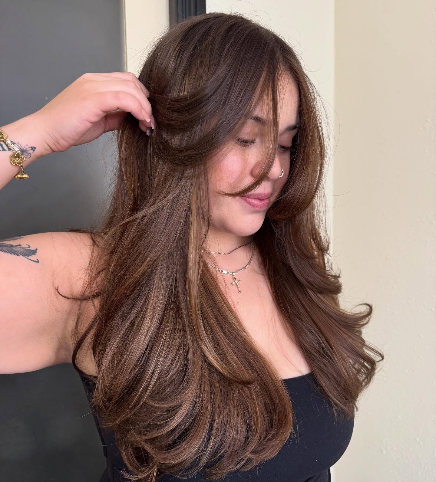 Best Layered Haircuts for Thick, Long Hair in 2026 | Hair Styling Ideas