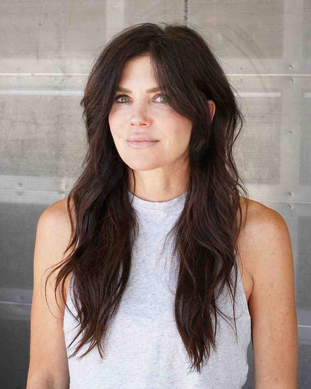 Elegant Long Hairstyles for Women Over 40: Styles & Tips
