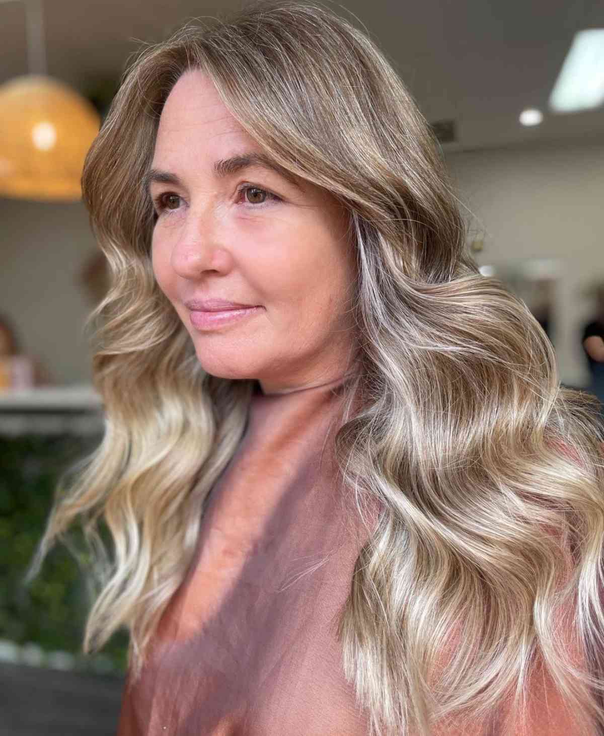Elegant Long Hairstyles for Women Over 40: Styles & Tips