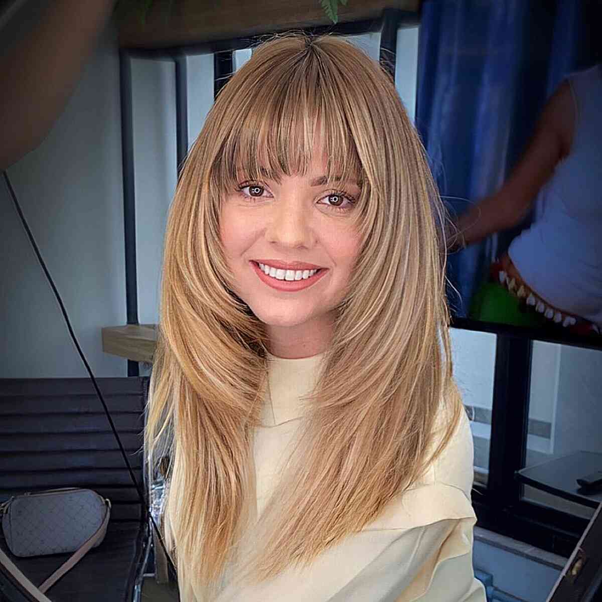 Face-Framing Layers for Long Hair: 47 Styles & Expert Tips