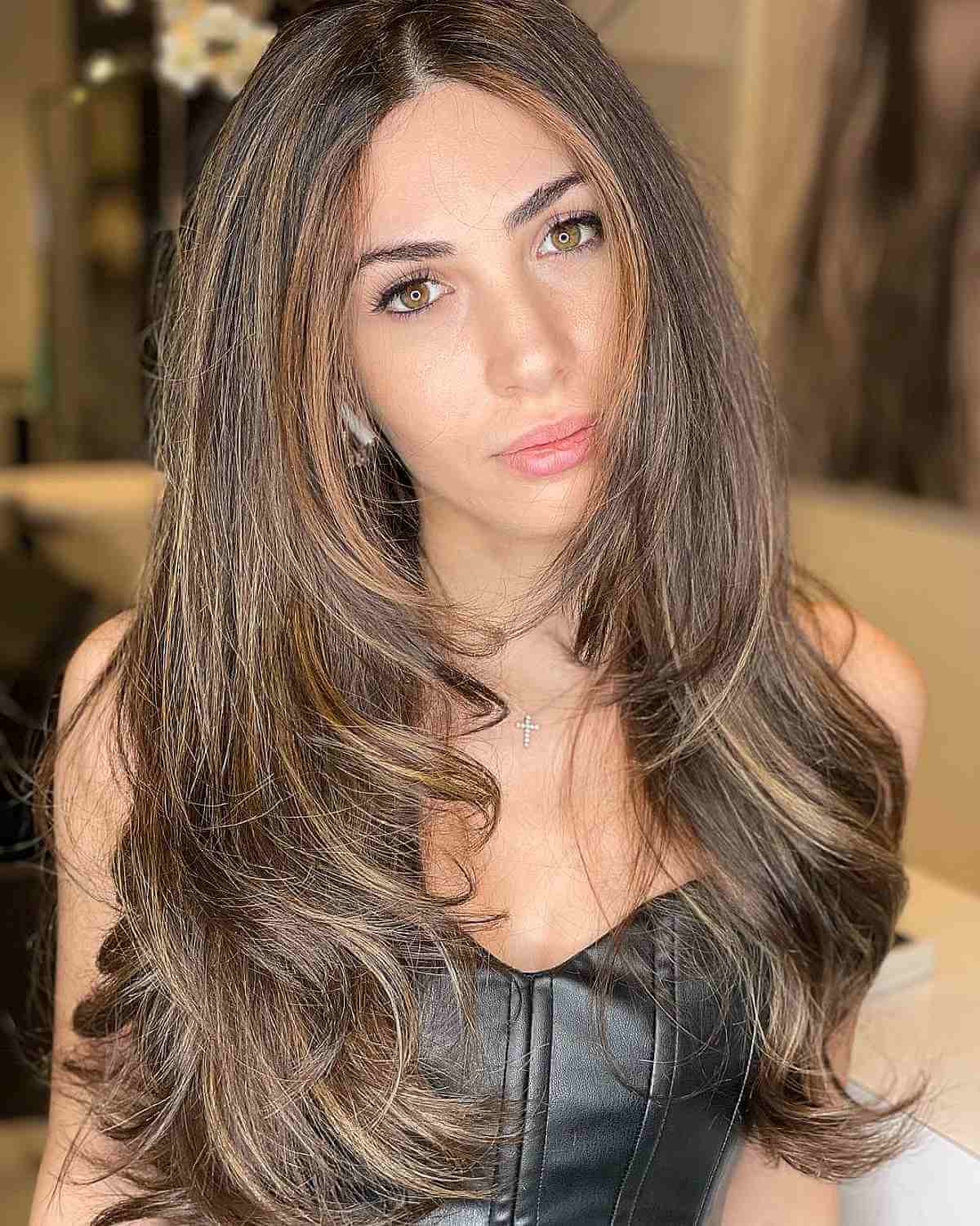 Face-Framing Layers for Long Hair: 47 Styles & Expert Tips