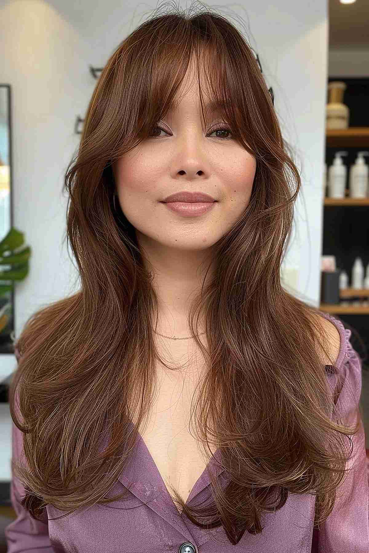 Long Layered Hairstyles with Curtain Bangs: Trends & Styling Tips for 2026