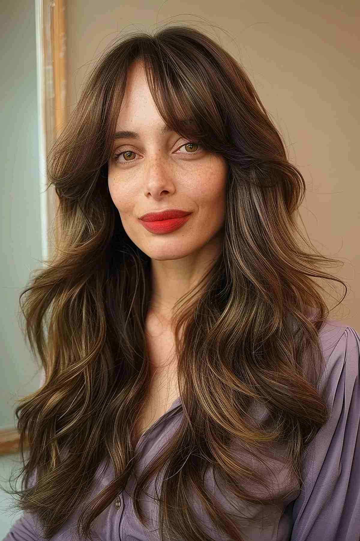 Long Layered Hairstyles with Curtain Bangs: Trends & Styling Tips for 2026