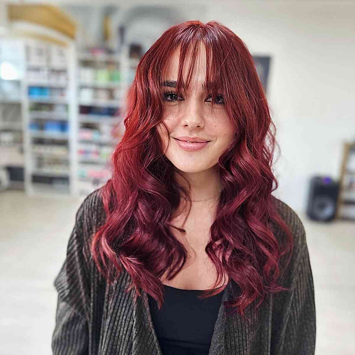 Wispy Bangs for Long Hair: Styles & Expert Tips