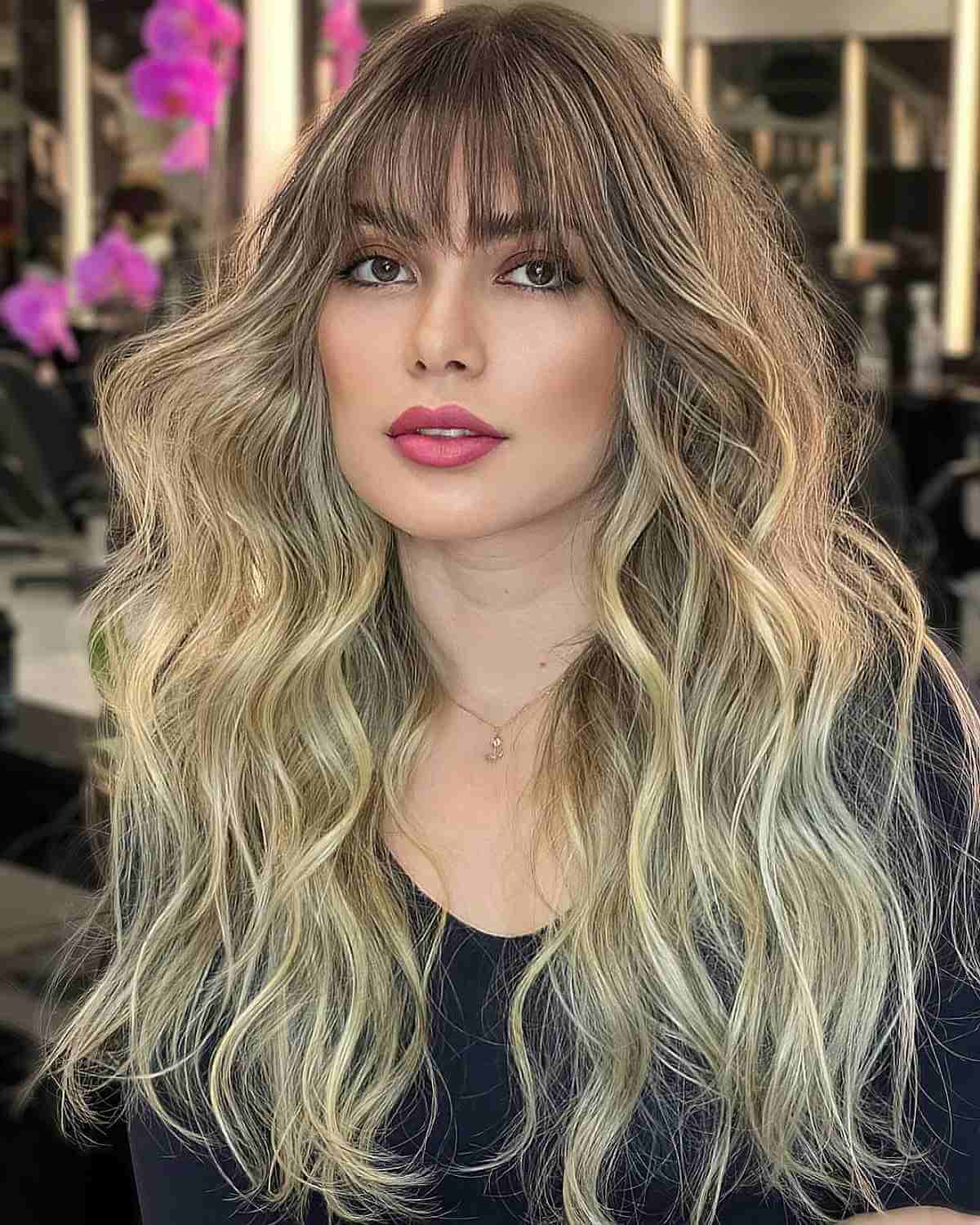 Wispy Bangs for Long Hair: Styles & Expert Tips