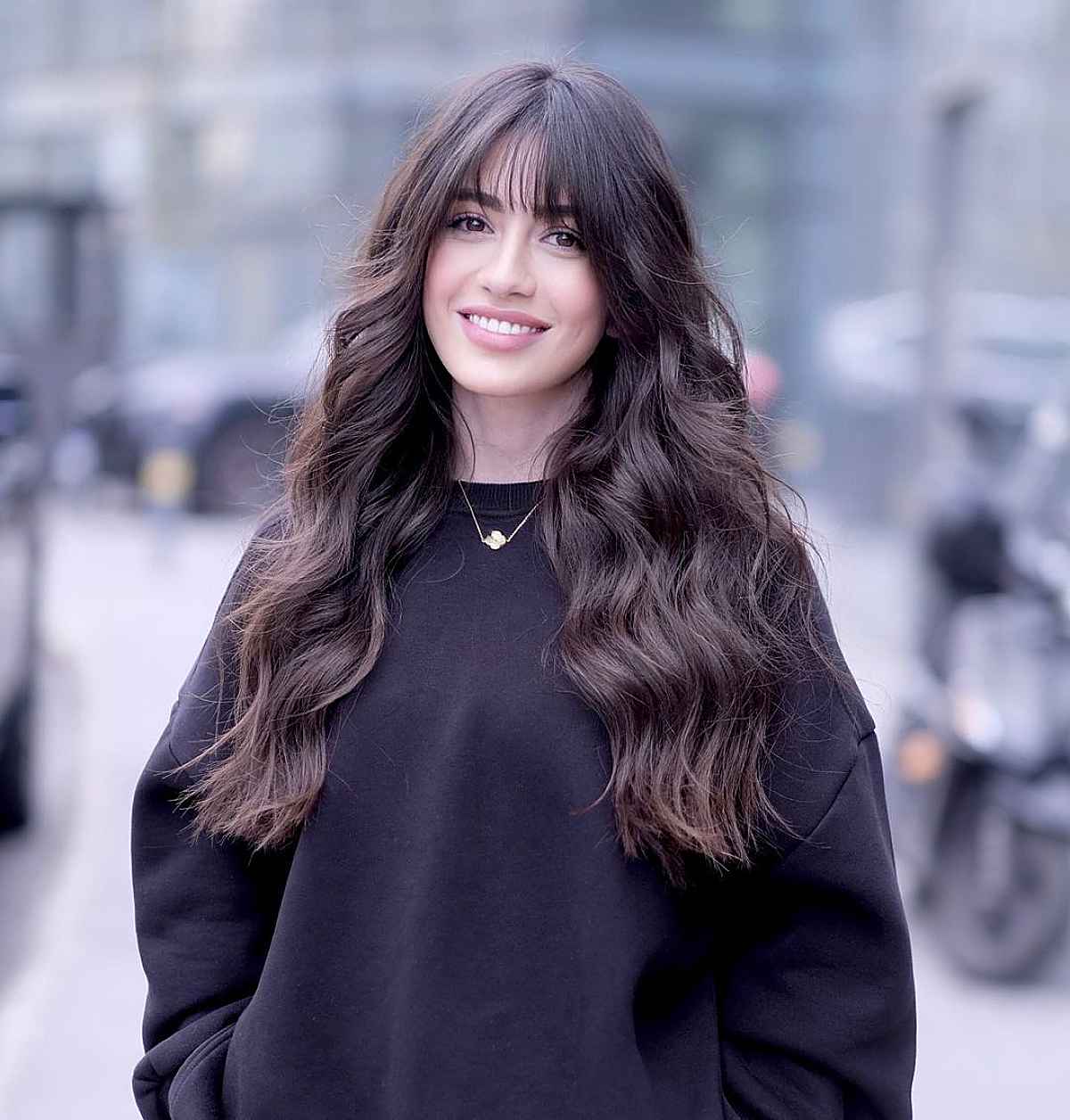 Wispy Bangs for Long Hair: Styles & Expert Tips