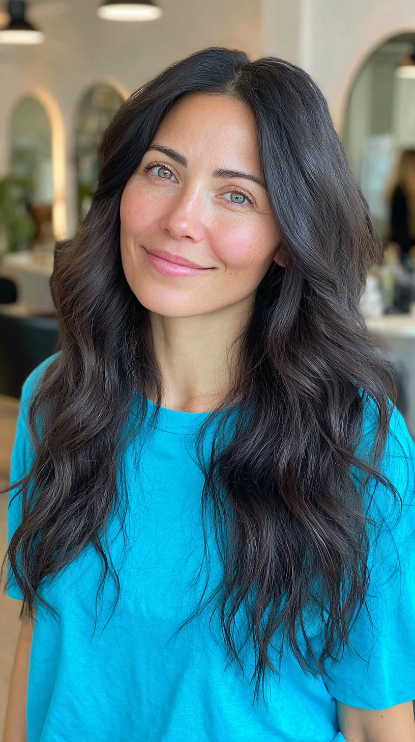 Elegant Long Hair Styles for Women Over 40 | Expert Tips & Trends