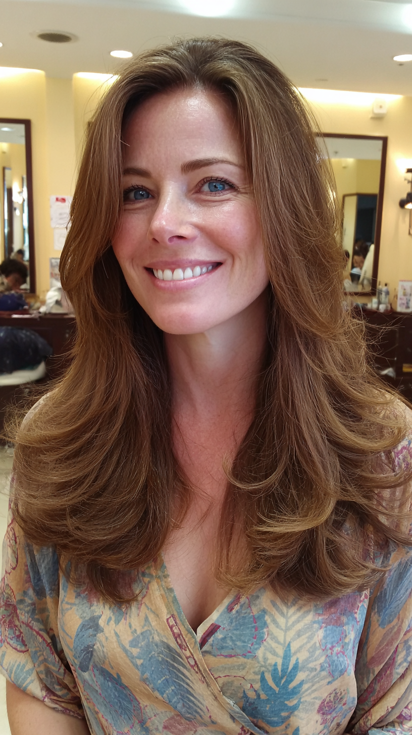 Elegant Long Hair Styles for Women Over 40 | Expert Tips & Trends