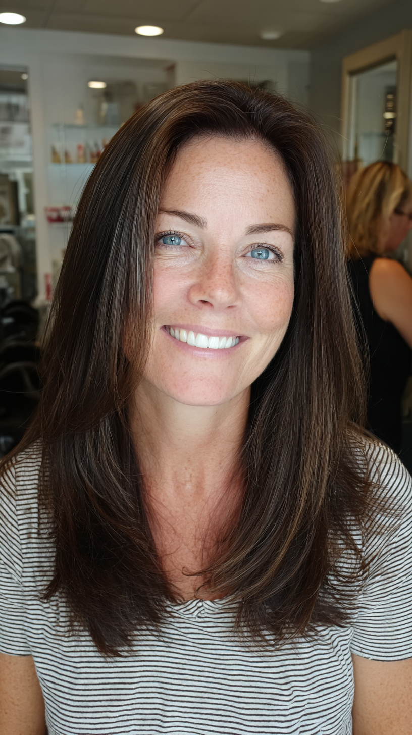 Elegant Long Hair Styles for Women Over 40 | Expert Tips & Trends