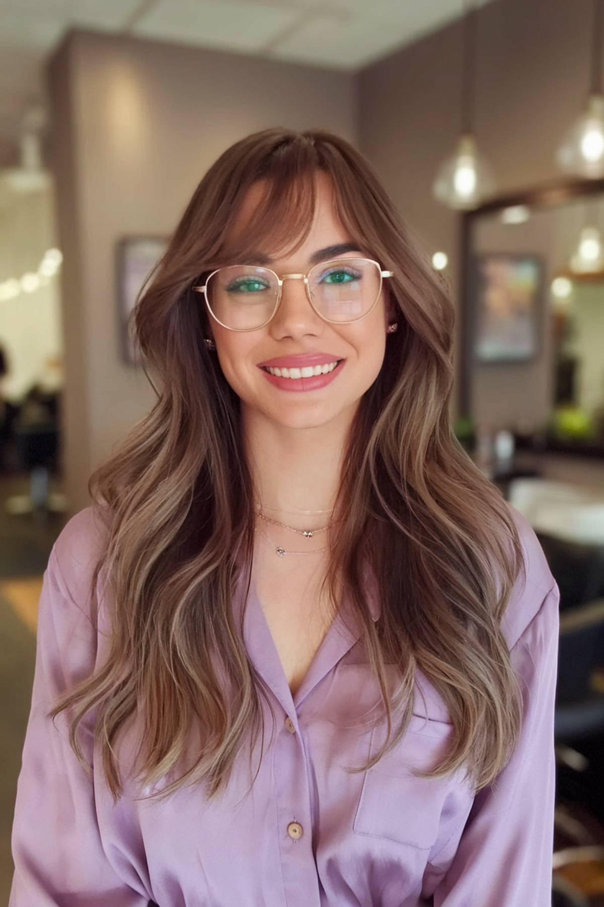 Long Layered Haircuts with Side Bangs: 2026 Trends & Styles